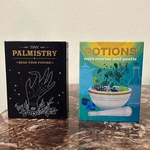 Tiny Palmistry + Potions: mini mortar and pestle LOT